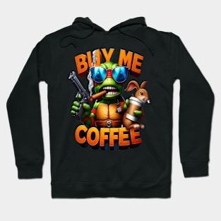 Armed Reptiles Morning Brew Buy Me A Coffee Hoodie